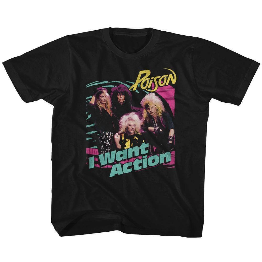 Poison Bright Action Black Toddler T Shirt